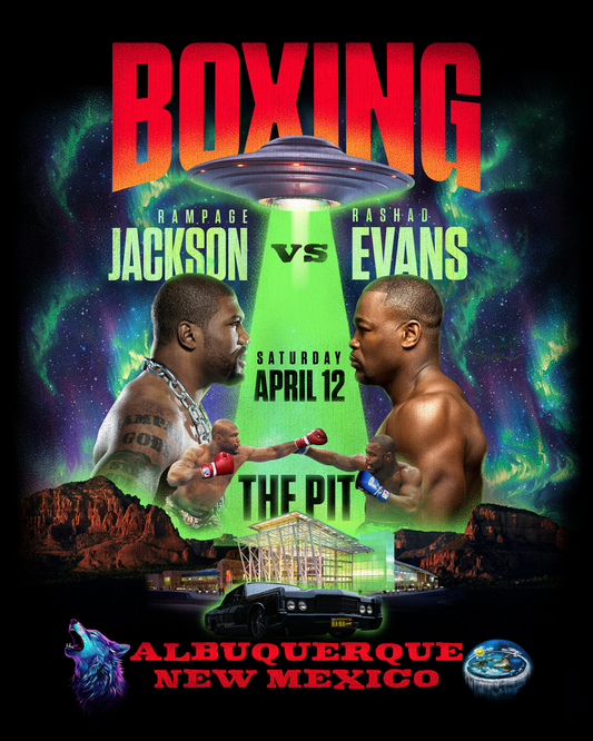 JACKSON VS EVANS BOXING TEE
