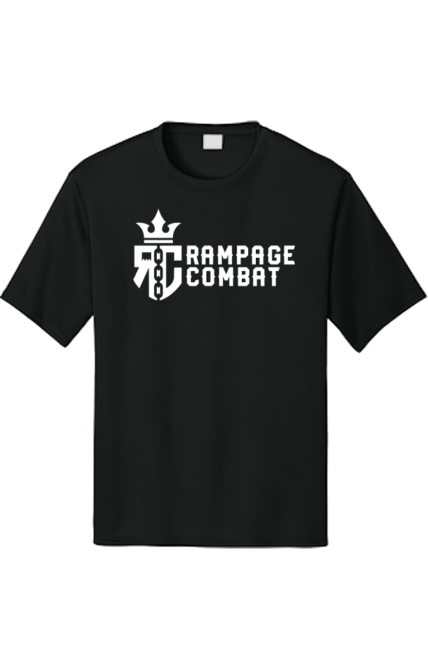 RAMPAGE COMBAT LOGO TEE