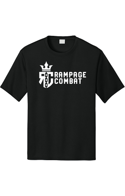 RAMPAGE COMBAT LOGO TEE